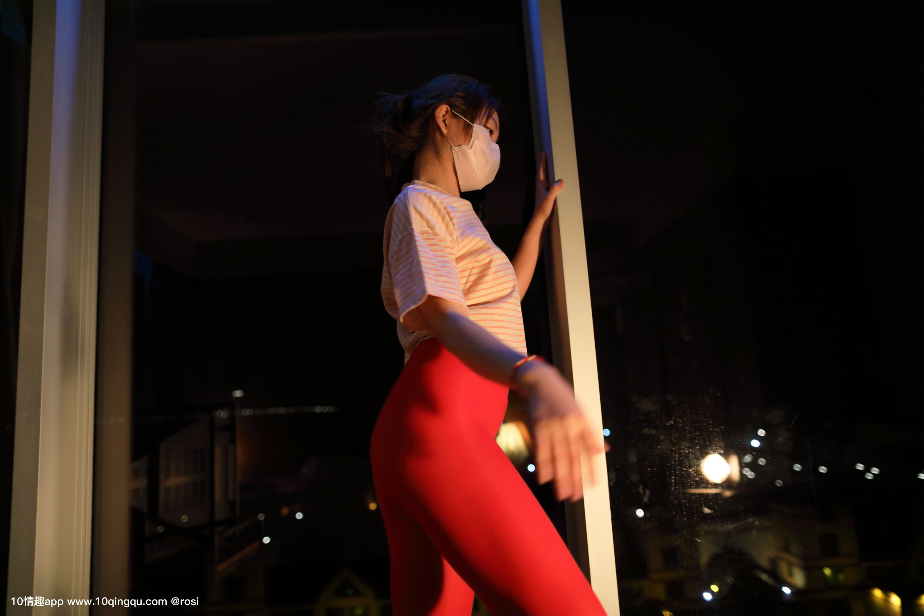 [ROSI写真]口罩系列 2019.04.14 NO.1036